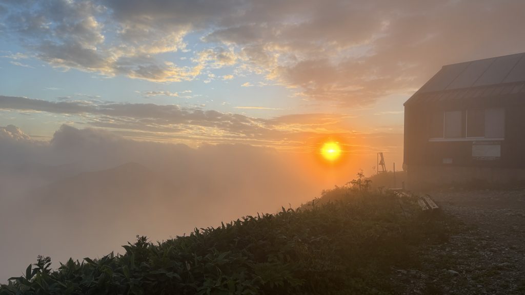 谷川岳の素晴らしい景色
