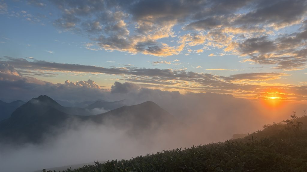 谷川岳の素晴らしい景色