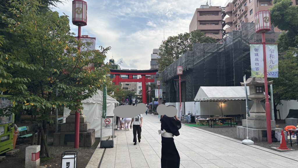 富岡八幡宮（参道）