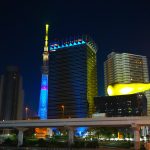 夜の東京スカイツリー