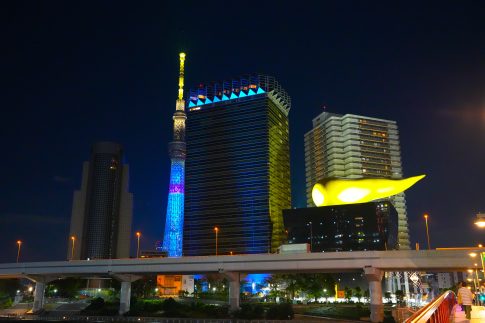 夜の東京スカイツリー